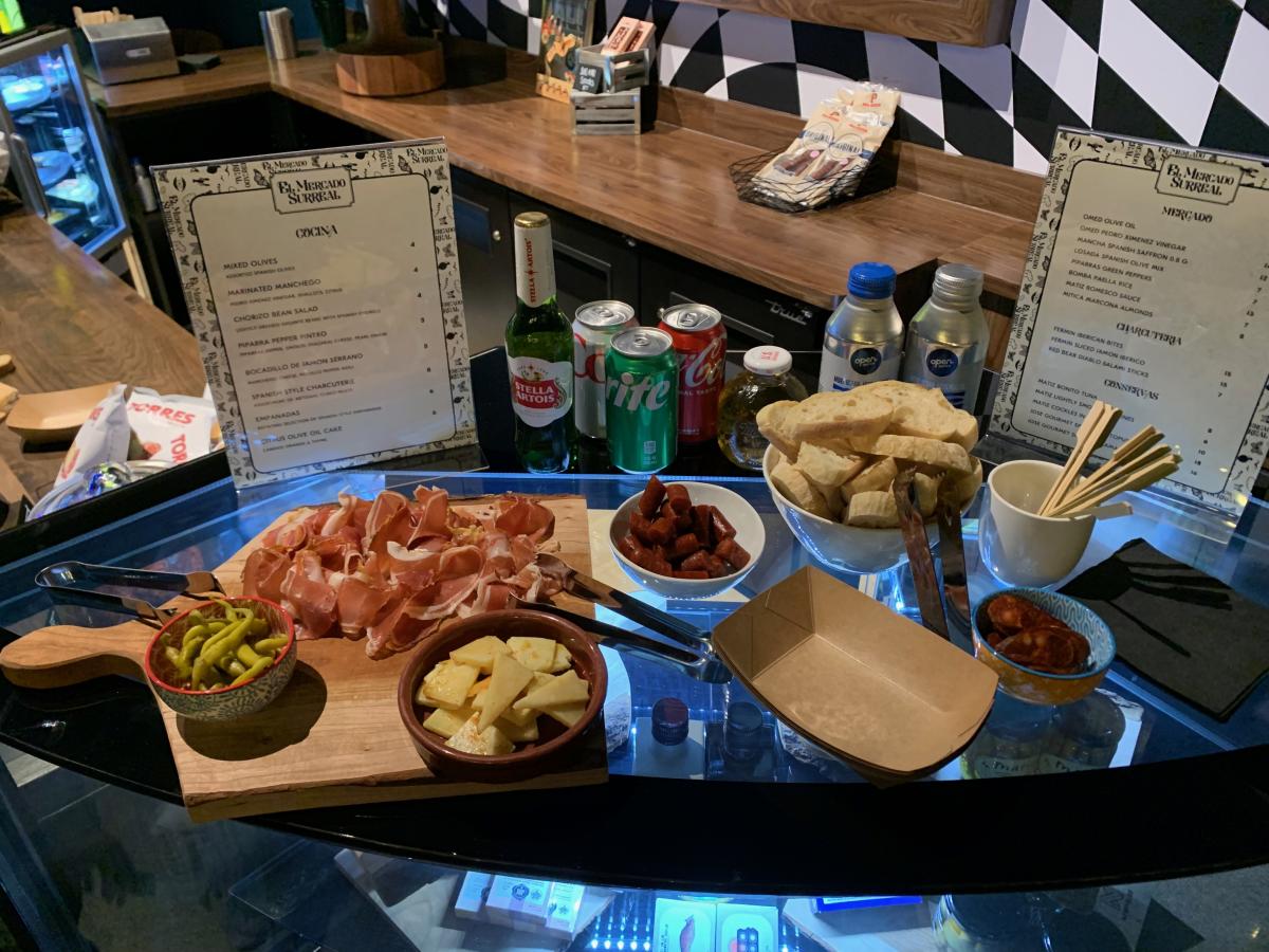 tapas at Dali Alive, THE LUME, Newfields
