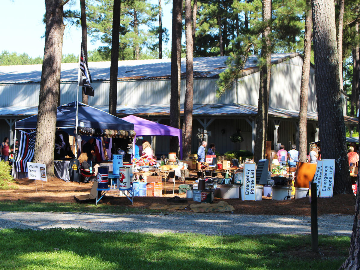 301 Endless Yard Sale Vendor Booths at the Tobacco Farm Life Museum