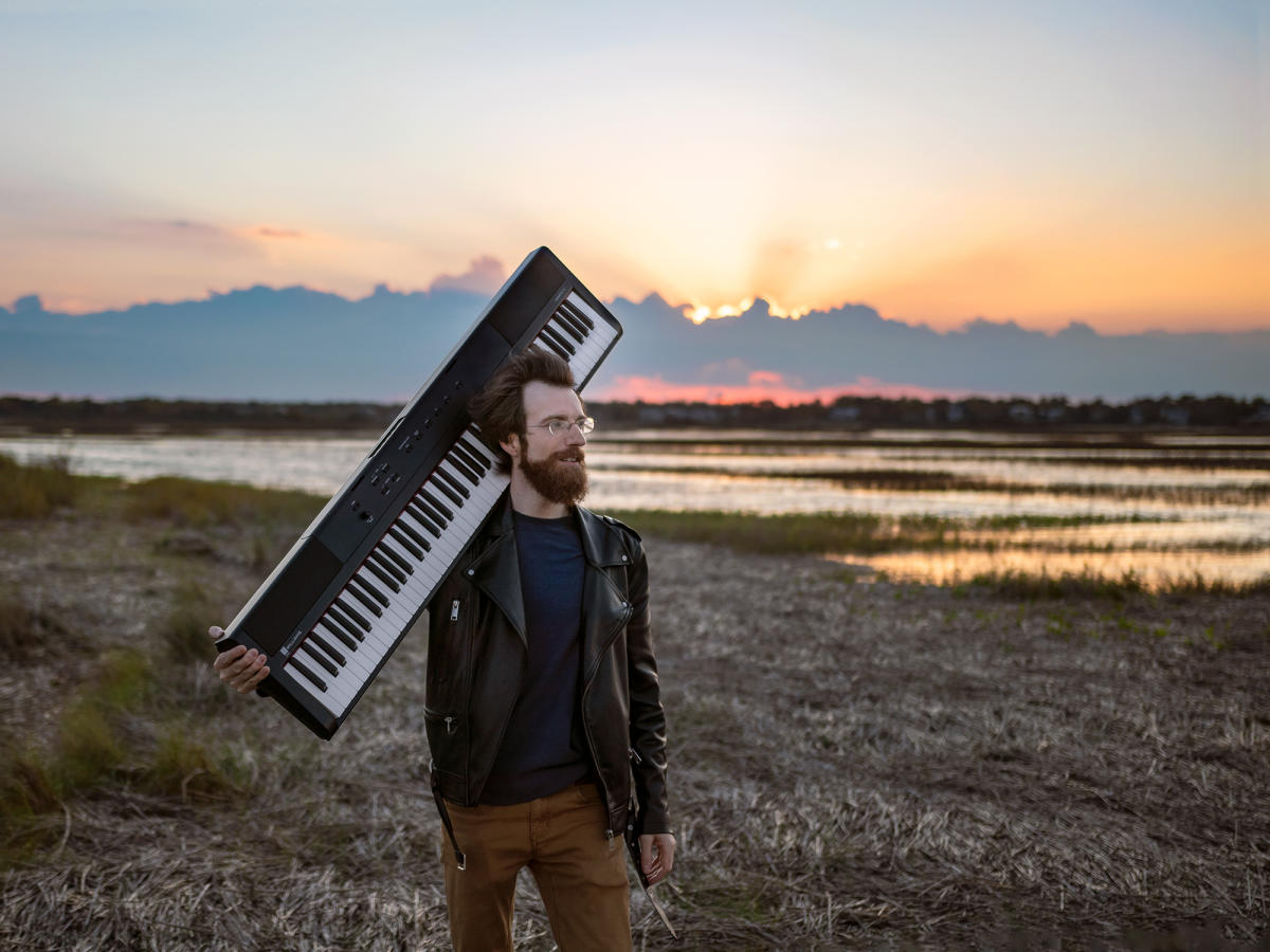 Jonathan Levin Portrait in front of water