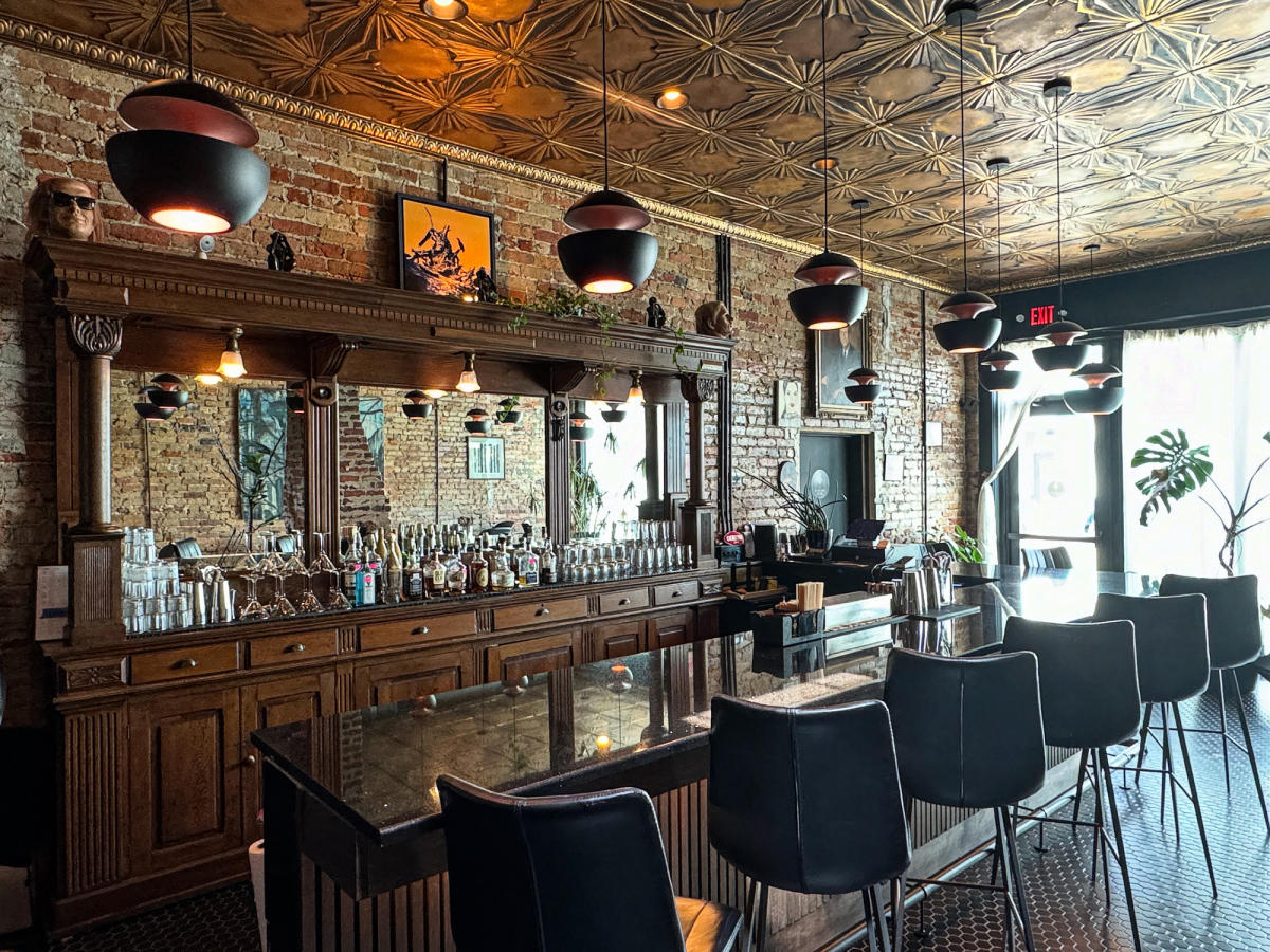 Interior of Quantum Toad Bar