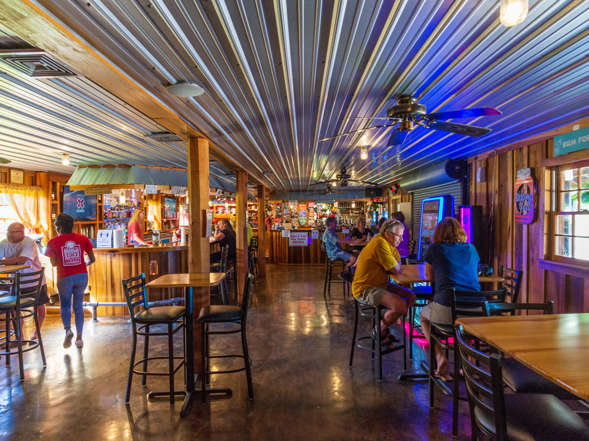 Broadslab Distillery bar located in Benson, NC.