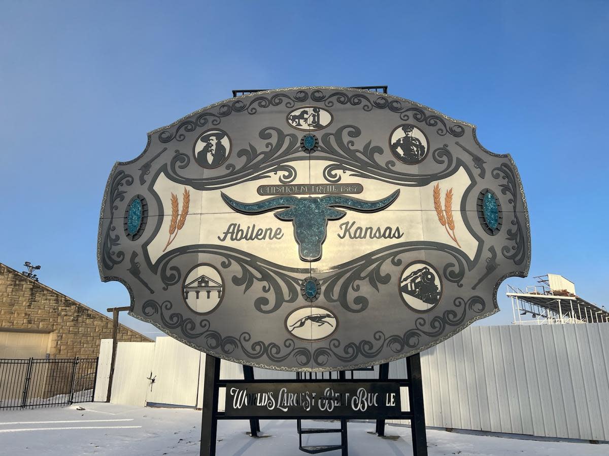 World's Largest Belt Buckle Abilene