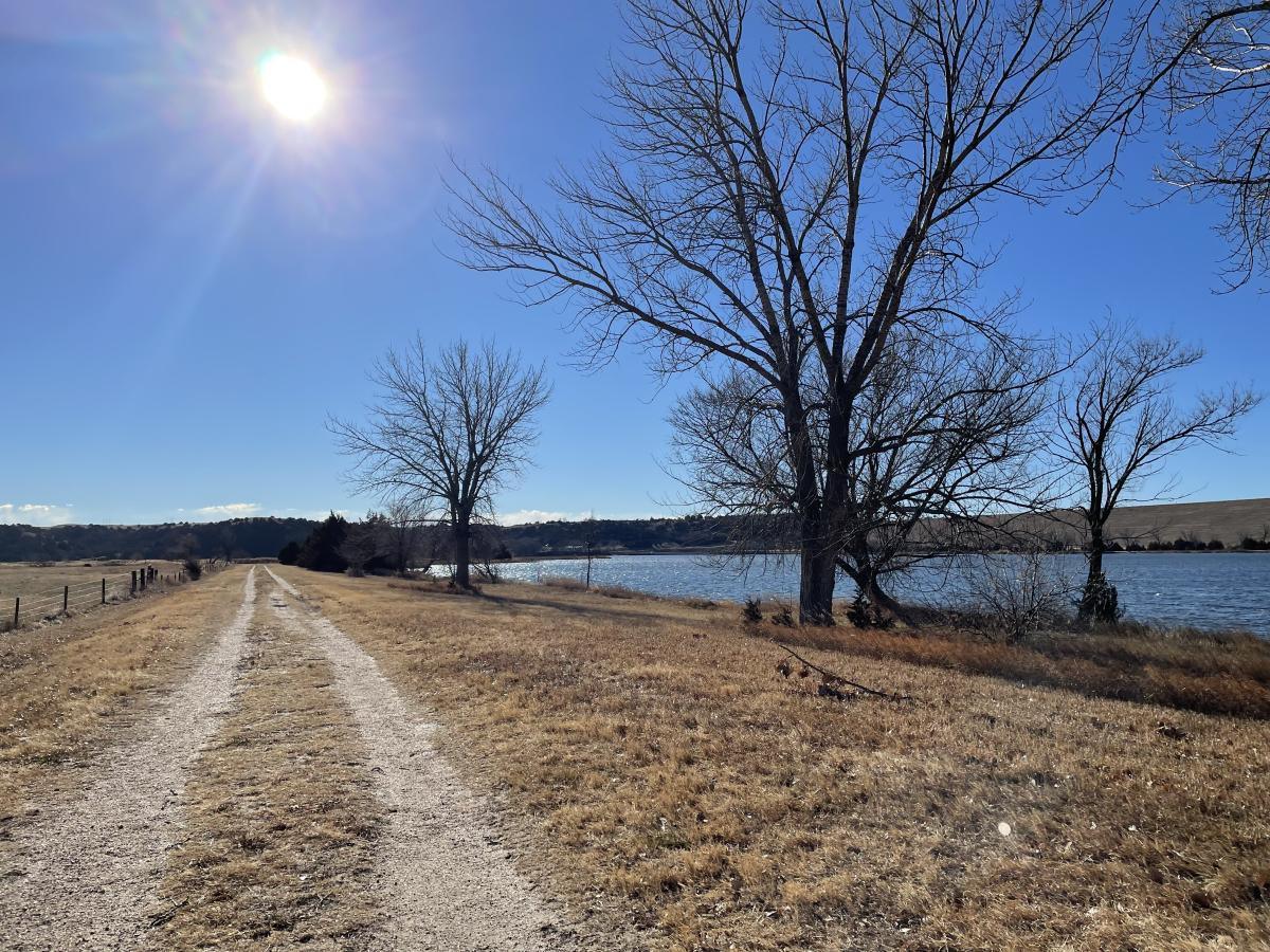 Lake Ogallala Hike Bike Trail