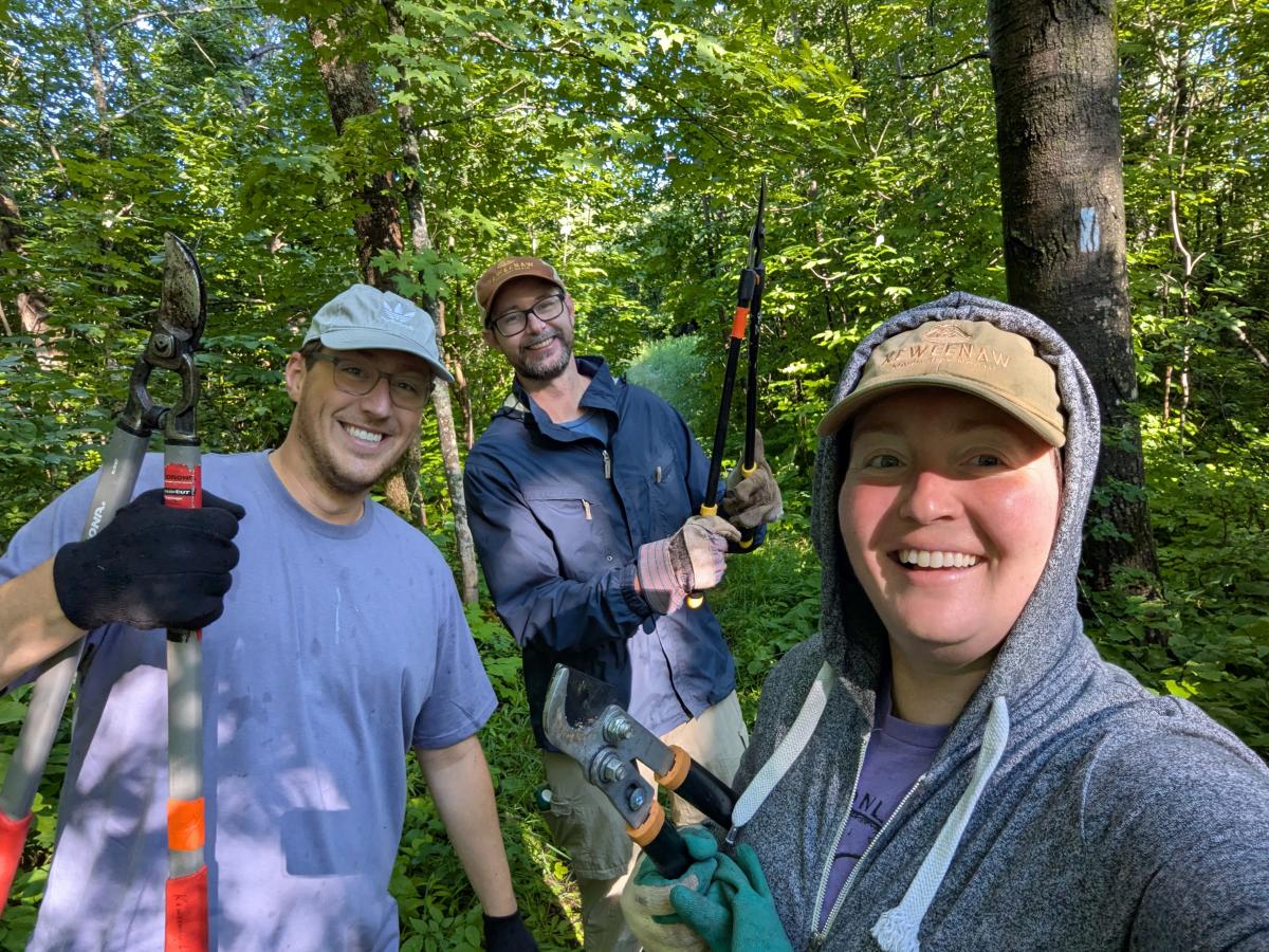 Visit Keweenaw Volunteers at Paavola