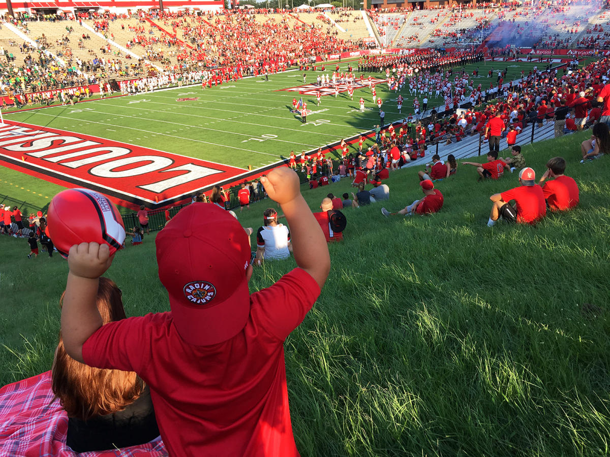 Football Cajun Field