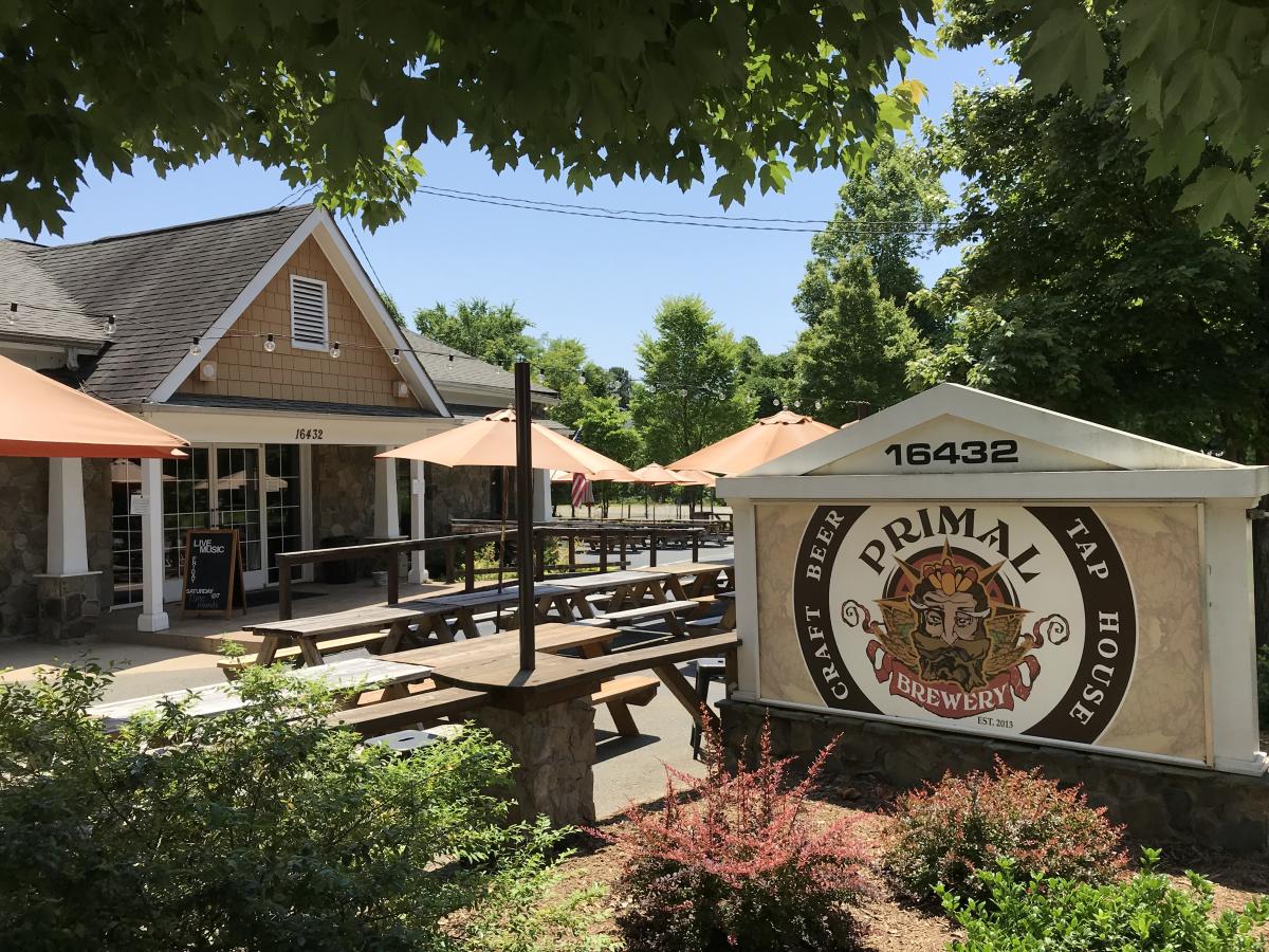 View of the outside of Primal Brewery