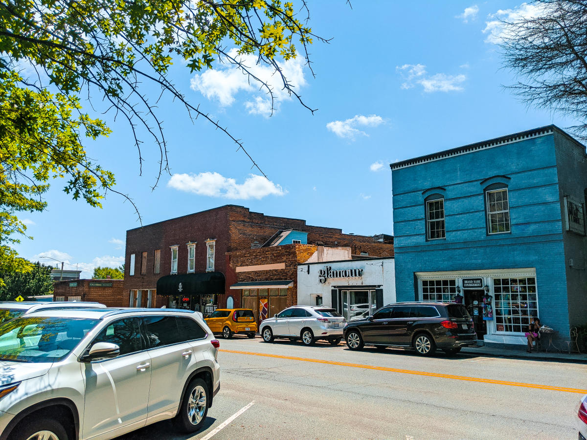 View of Downtown Cornelius