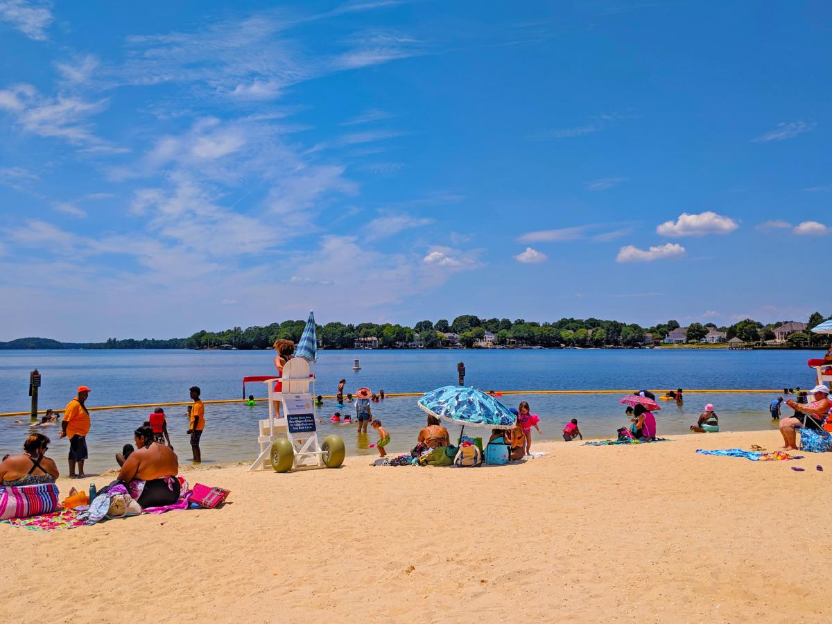 Water view of Ramsey Creek Park