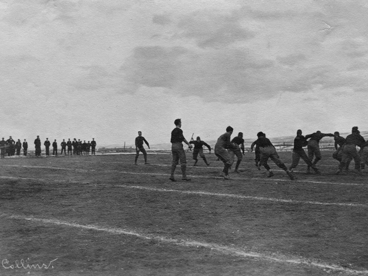 Wyoming playing Aggies - 1910