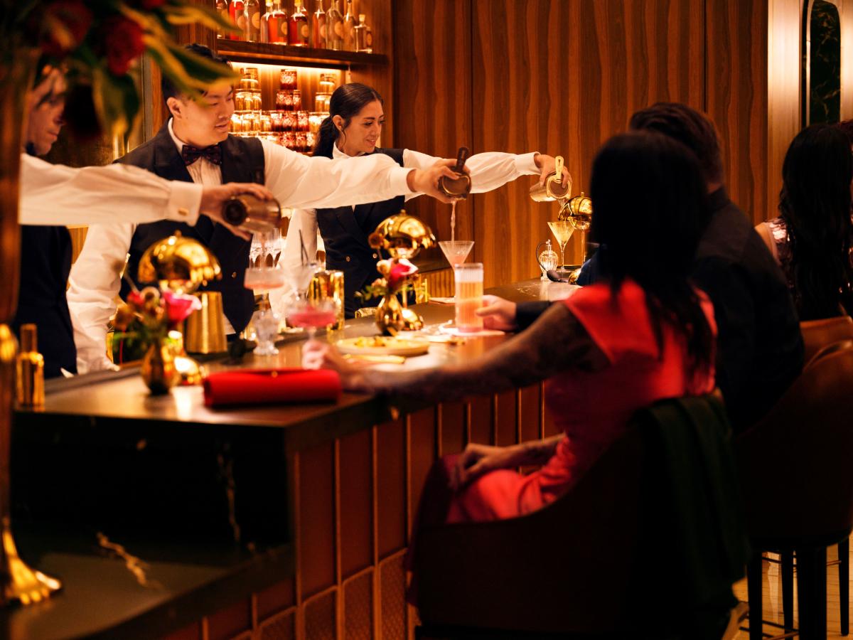 Luxurious libations and masterfully made mocktails abound at Nemacolin.