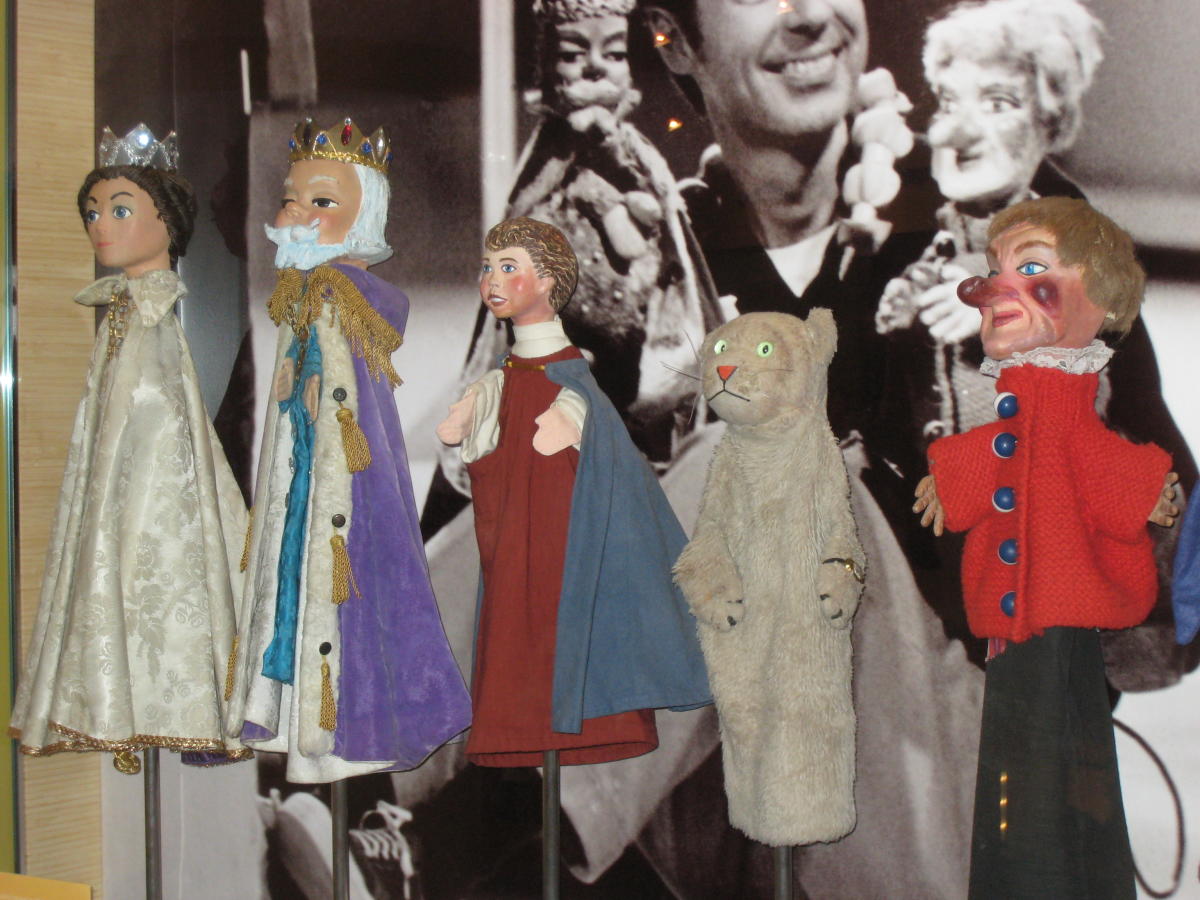 Original puppets at Fred Rogers Center in Latrobe
