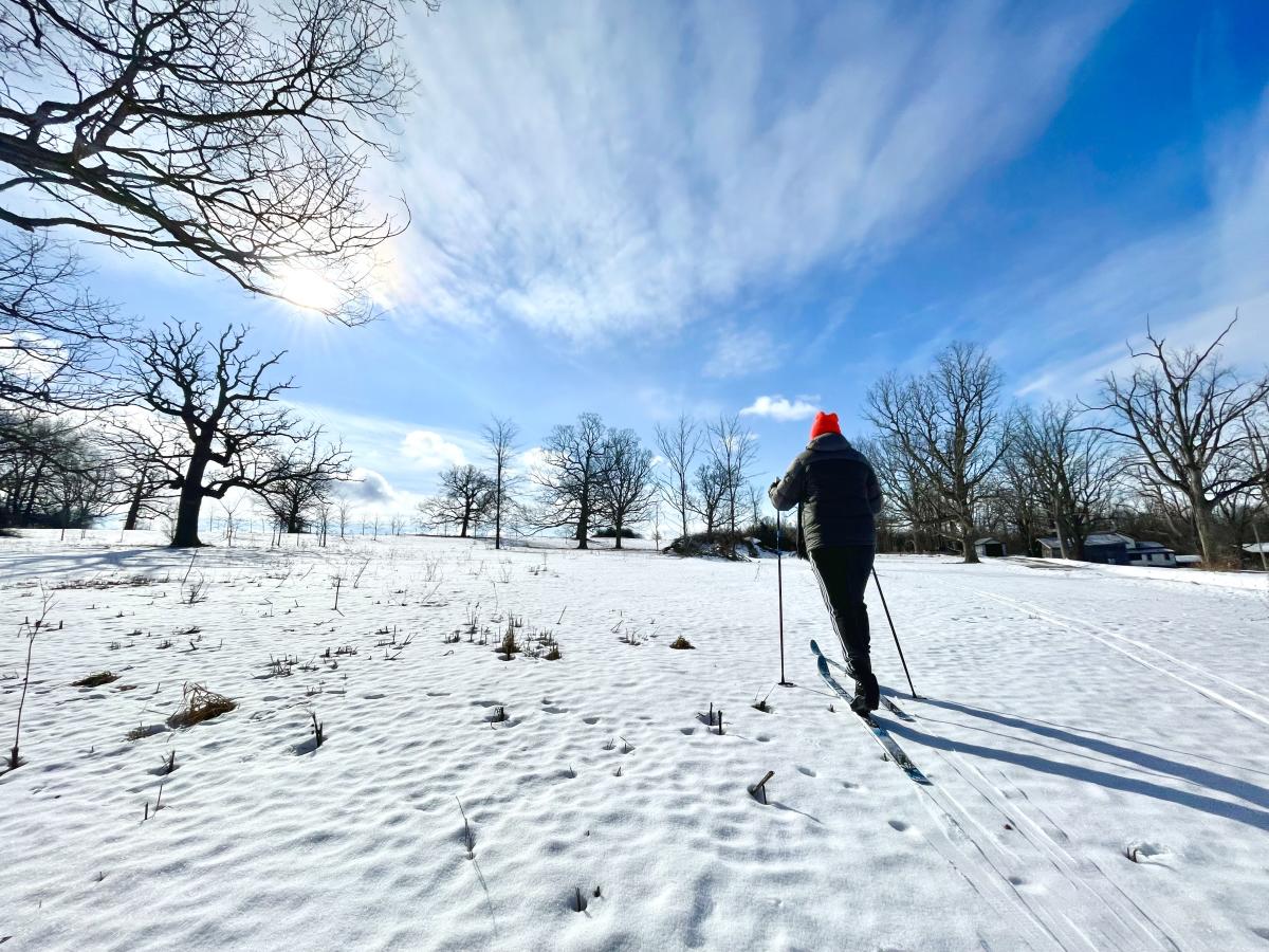 Cross country skiing