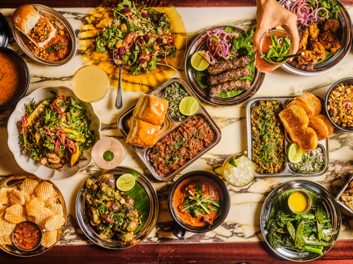 New menu table spread