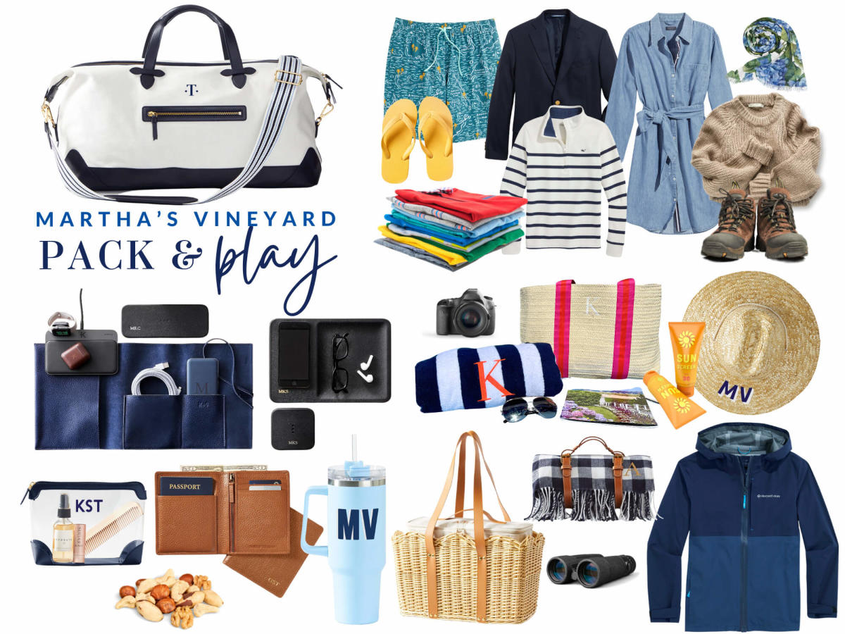 What to Pack for a Trip to Martha's Vineyard