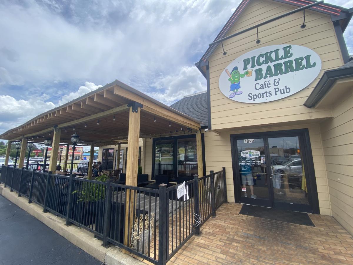 Pickle Barrel Cafe patio