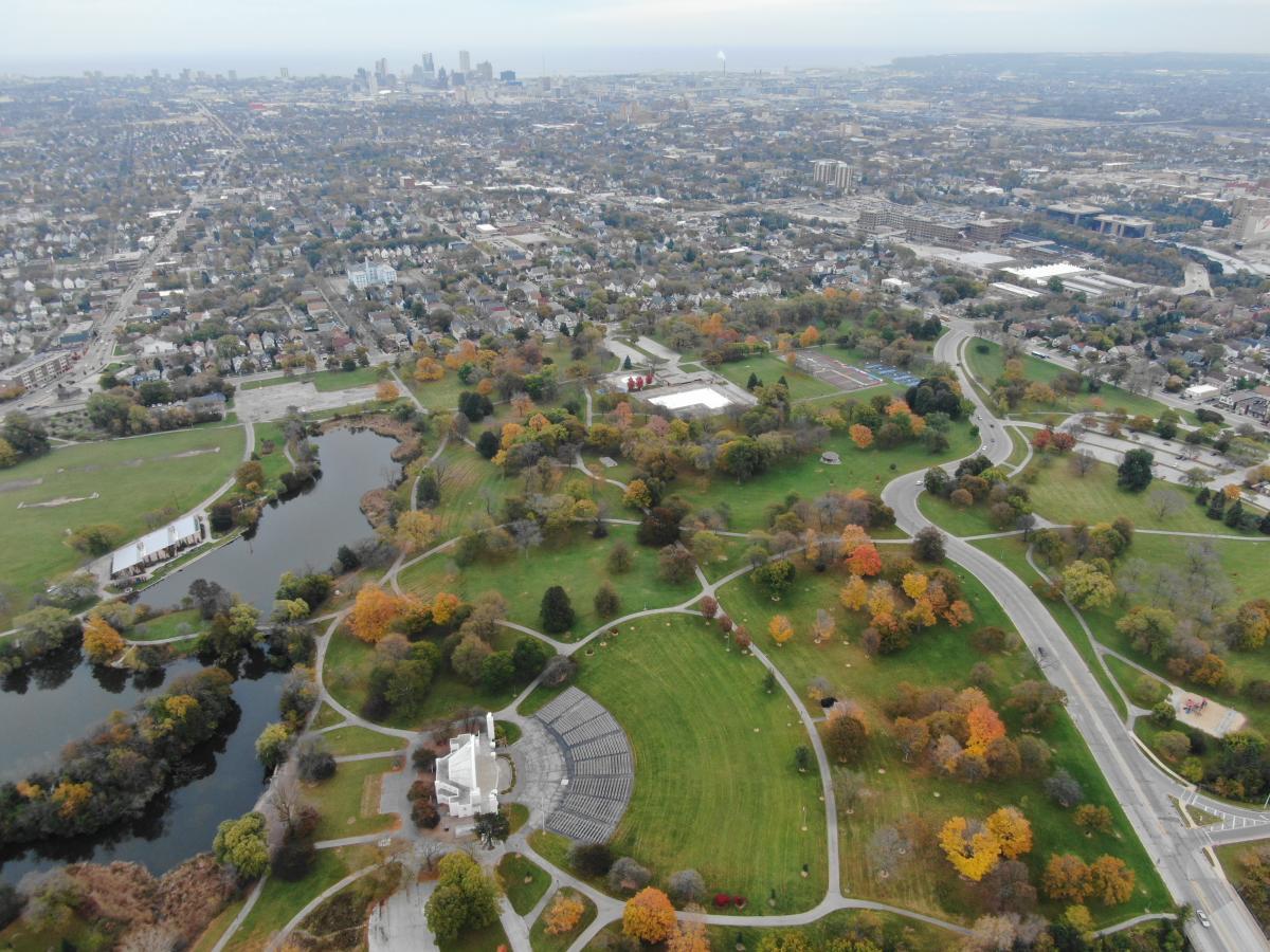 Washington Park - Aerial View