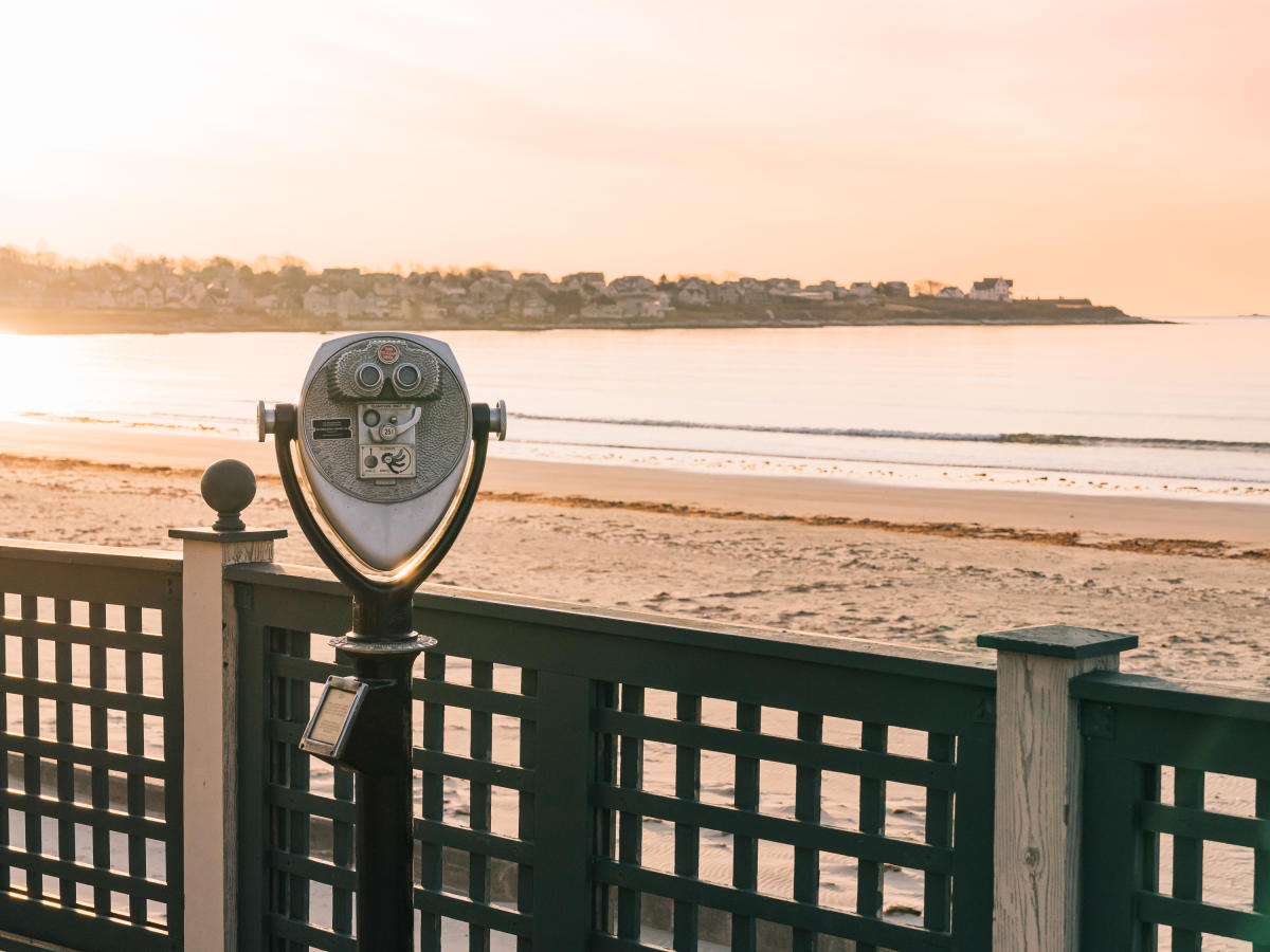 Sunrise at Eastons Beach