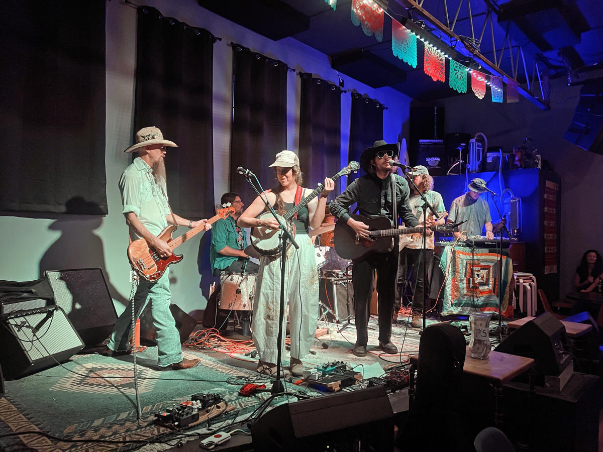 Garrett T. Capps & NASA Country play the main stage.