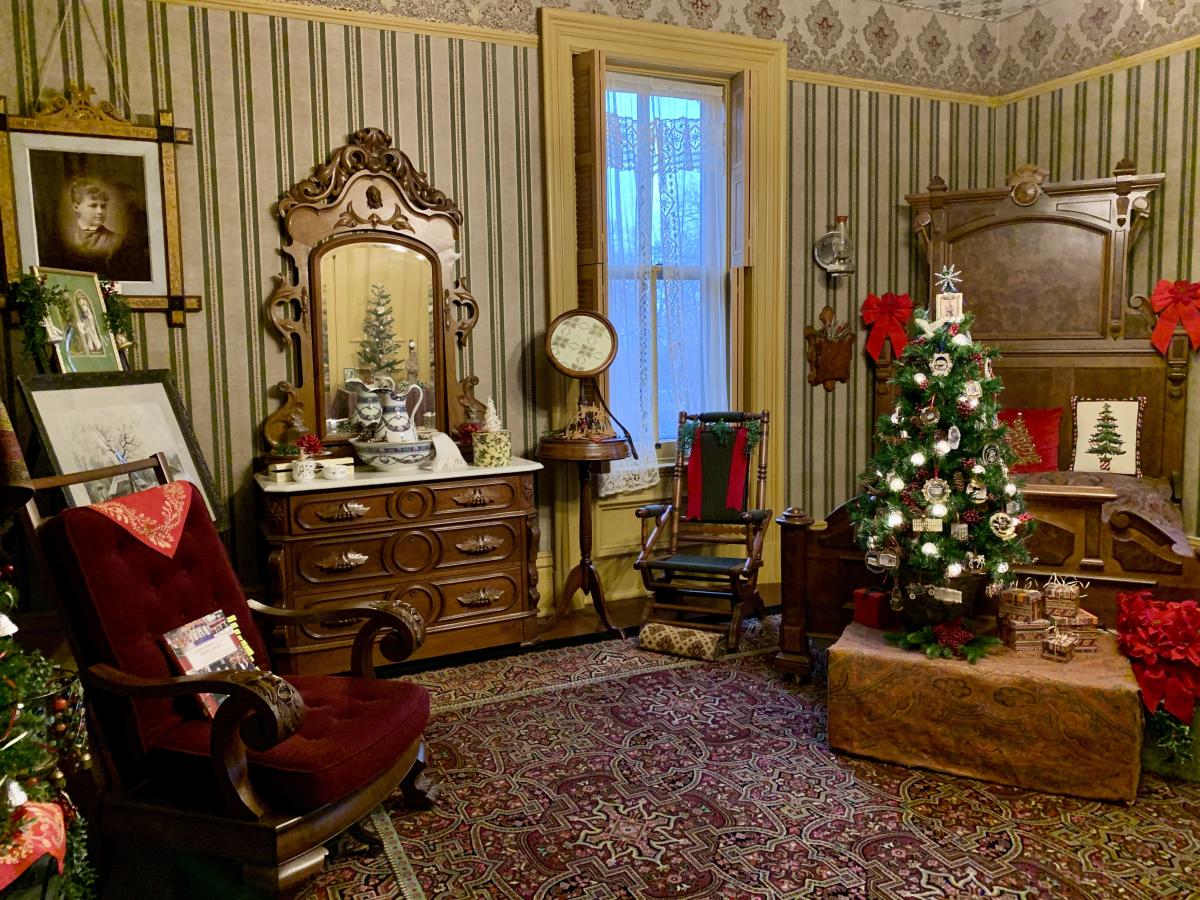 General Crook House Museum during the Holidays