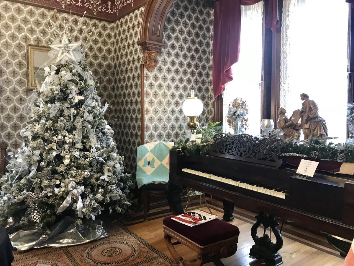 General Crook House Museum during the Holidays