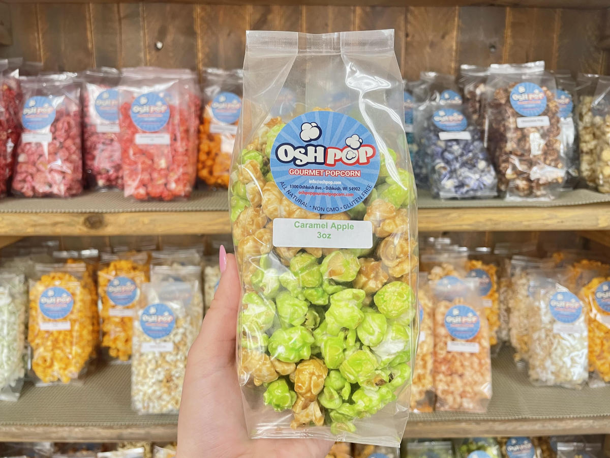 OshPop Carmel Apple Corn