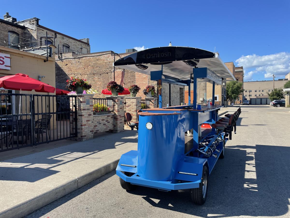 Oshkosh Pedal Trolley