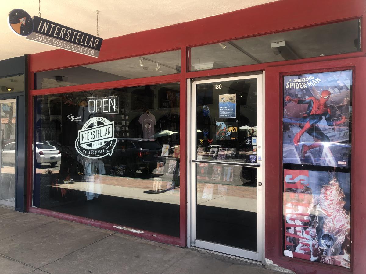 Storefront of Interstellar Comic Books & Collectibles