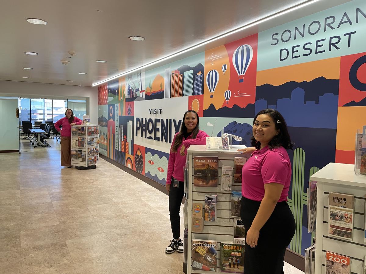 Visit Phoenix Visitor Center Staff