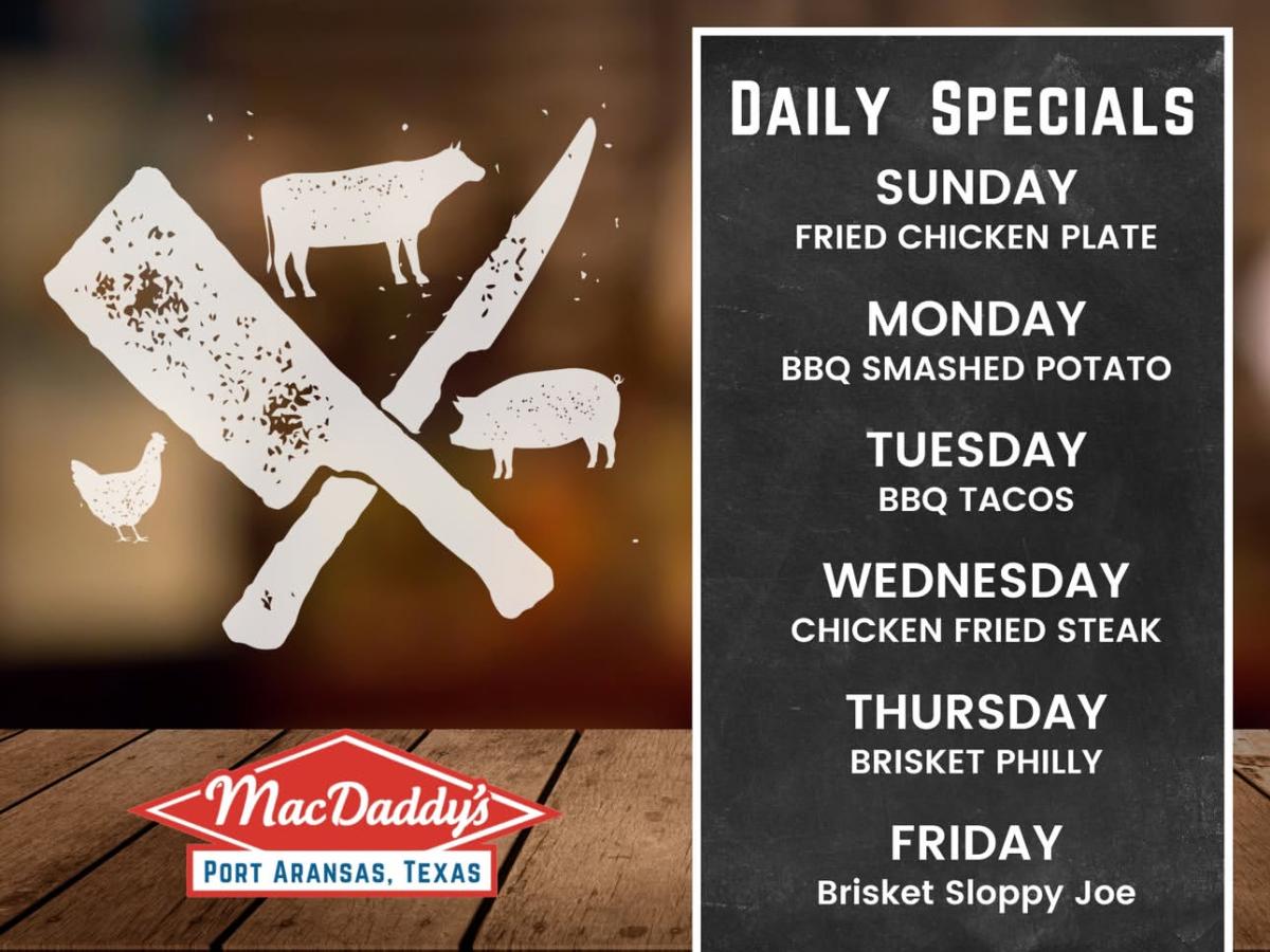 MacDaddy's Specials