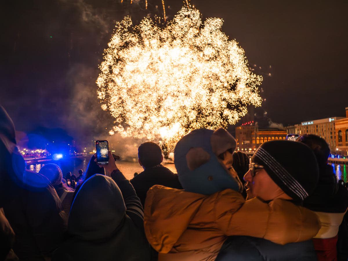 New Year's Eve fireworks