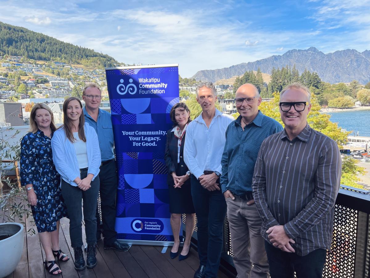 Members of the Love Queenstown, Love Wanaka and the Wakatipu Community Foundation