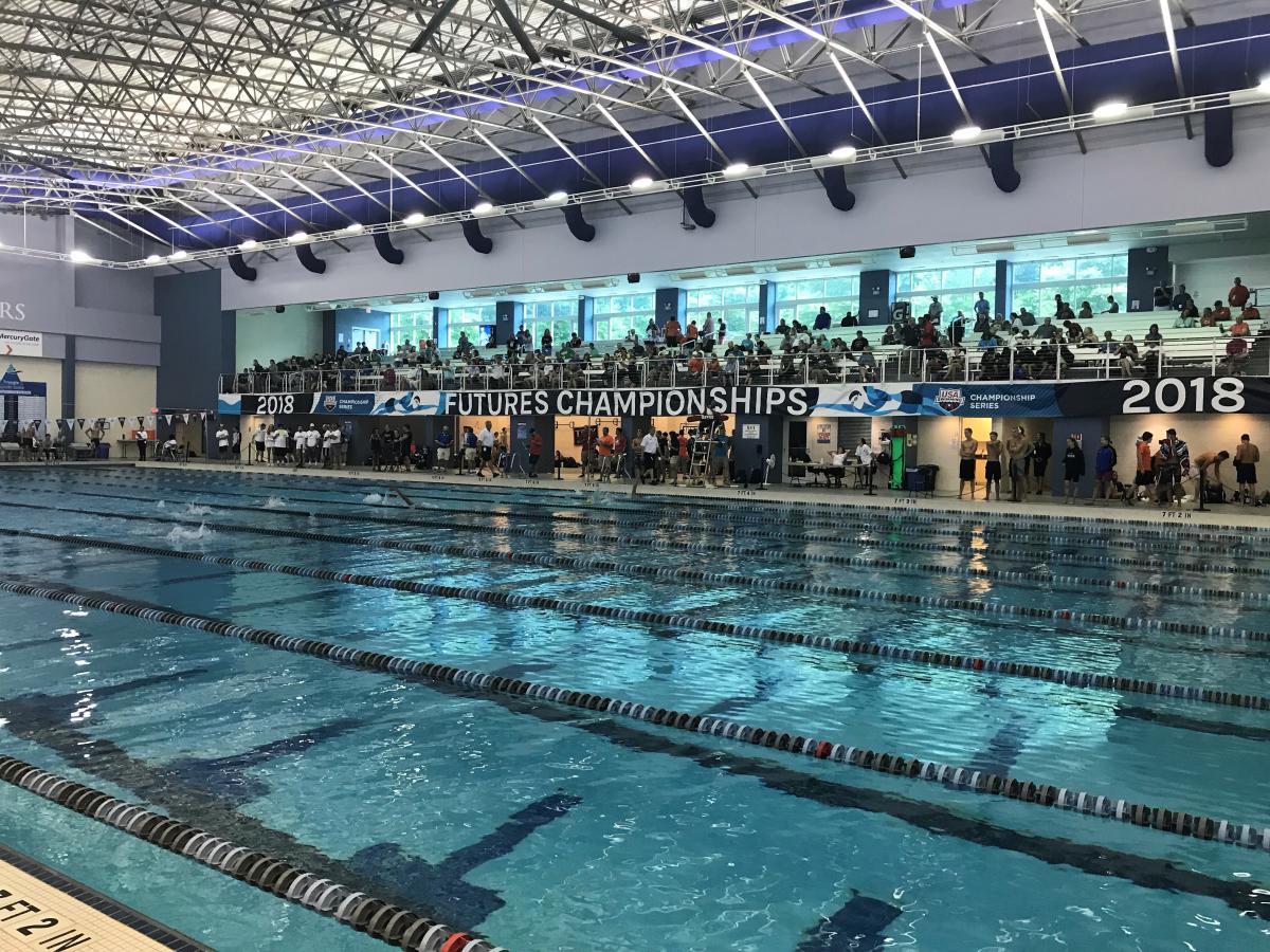 2018 USA Swimming Futures Championships at Triangle Aquatic Center