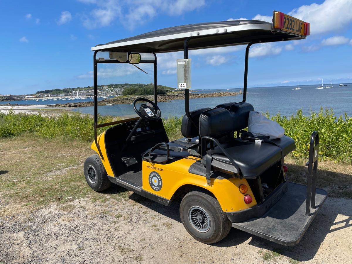 Scilly Cart with view