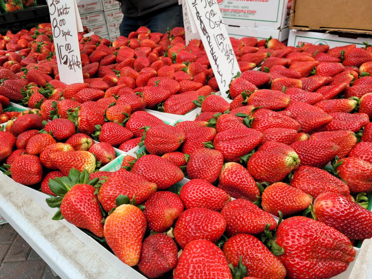 Hayashi Farms strawberries