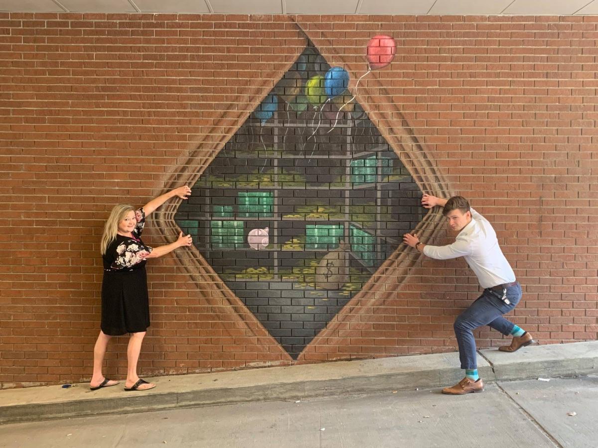 Bank Vault Mural