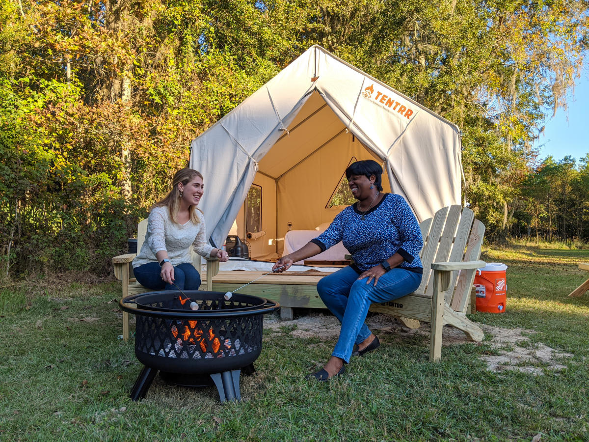 Tentrr Fontainebleau State Park Glamping Campsite