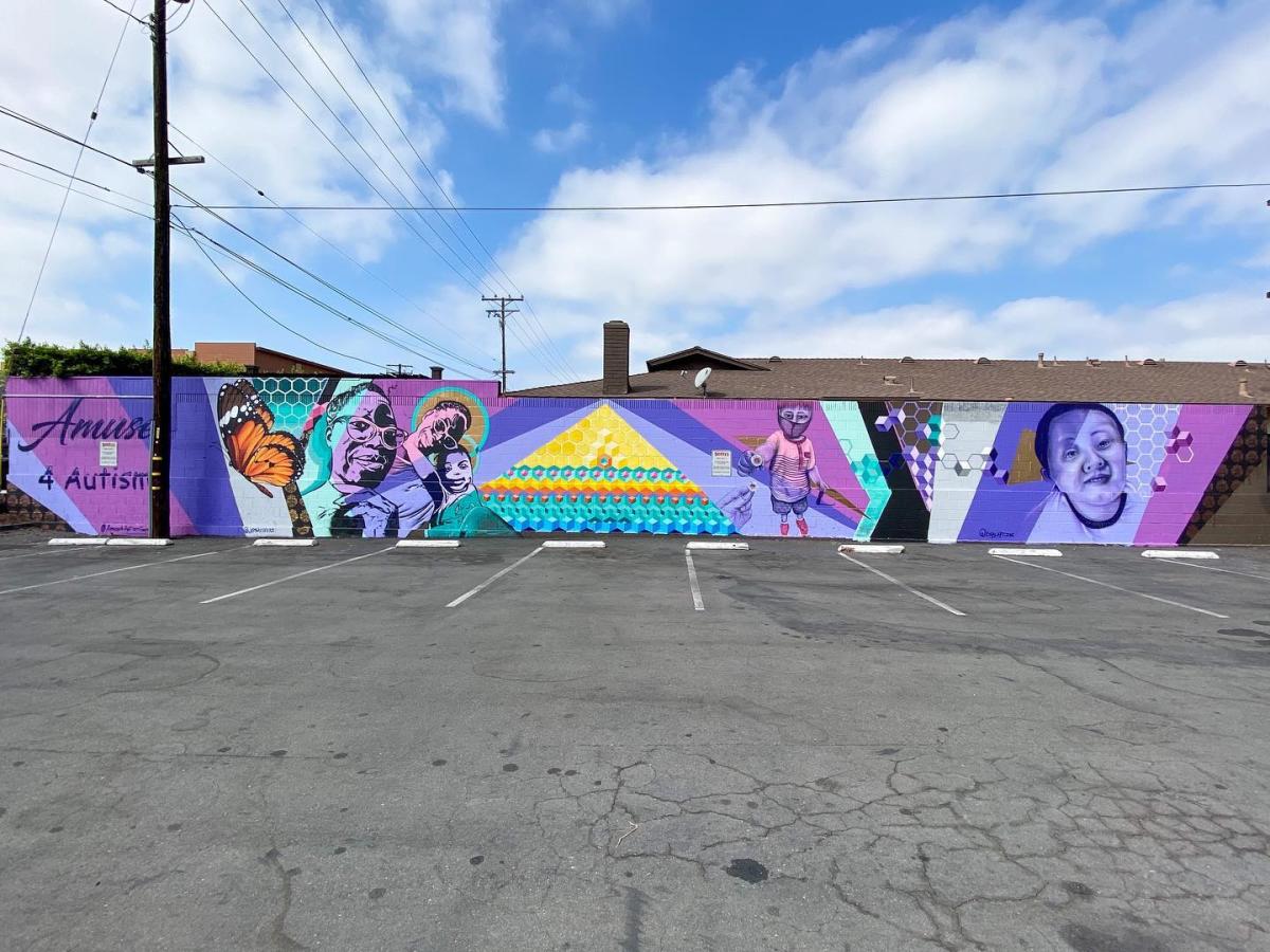 Amuse 4 Autism Mural