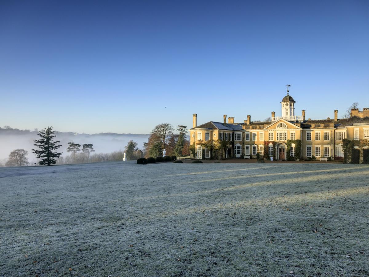 Polesden Lacey winter view - National Trust Images John Miller