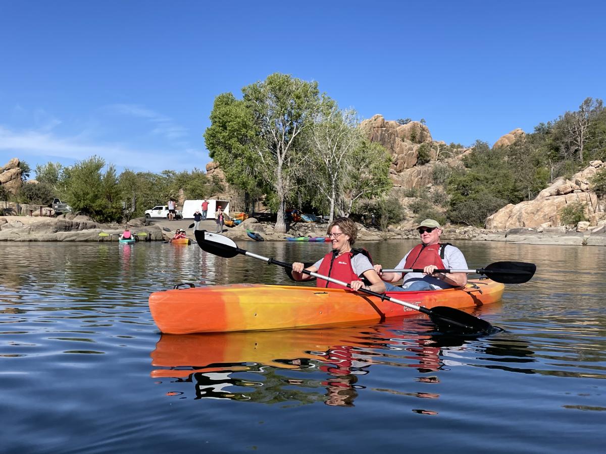 Kayak Granite Dells