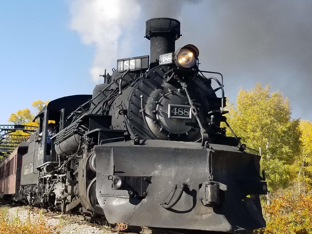 Cumbres Toltec train engine