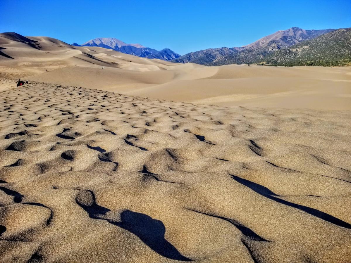 Great Sand Dunes NP waves wide