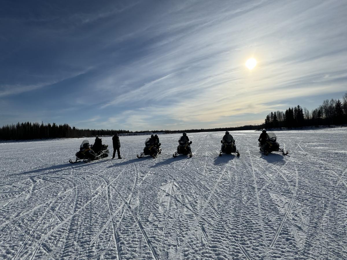 Snowmobiling Alaska