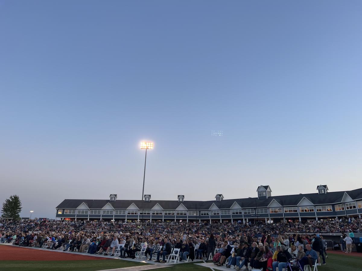 Fireworks 2023 stadium view