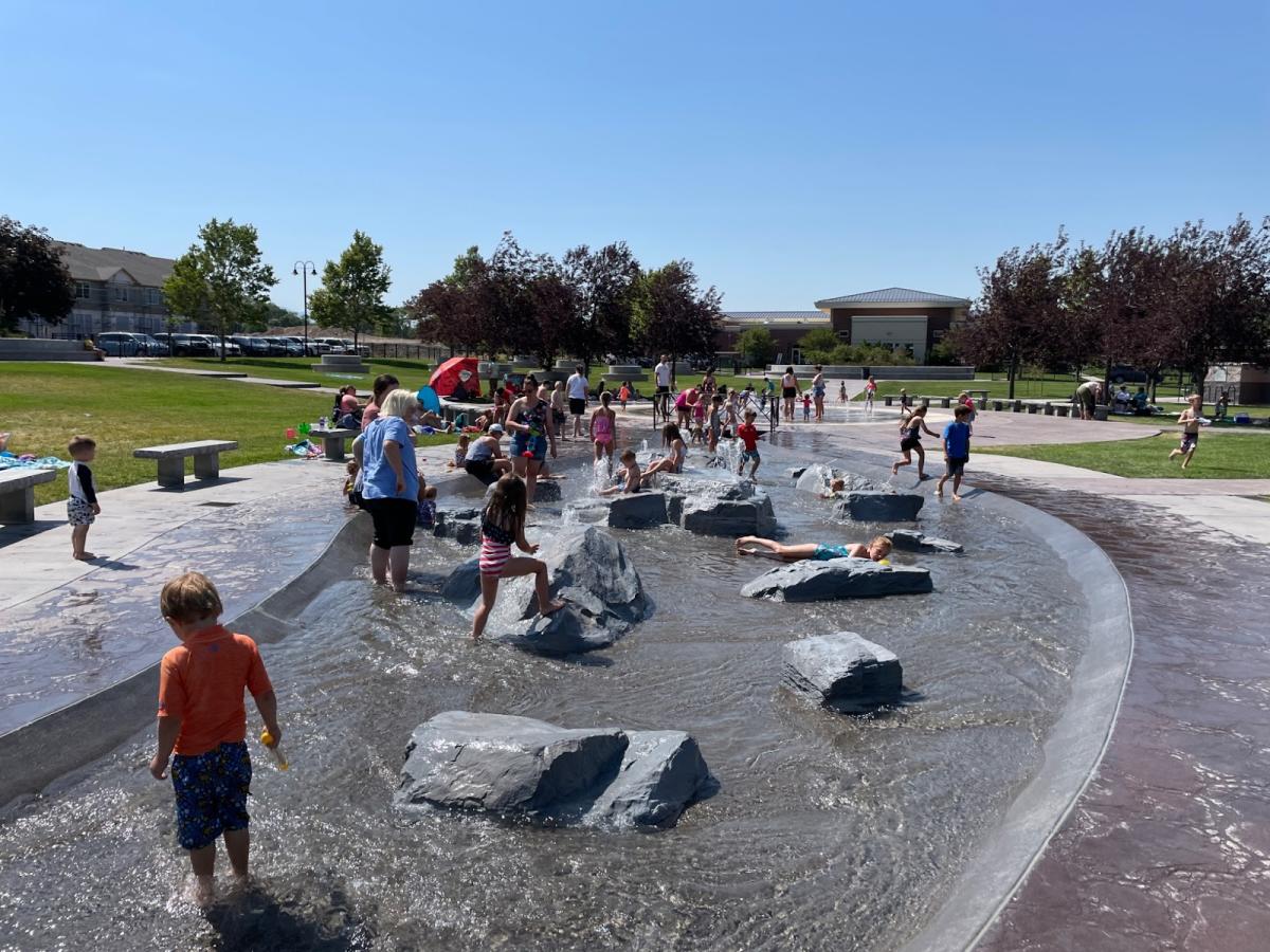 Splash Pad Natalie Ockey