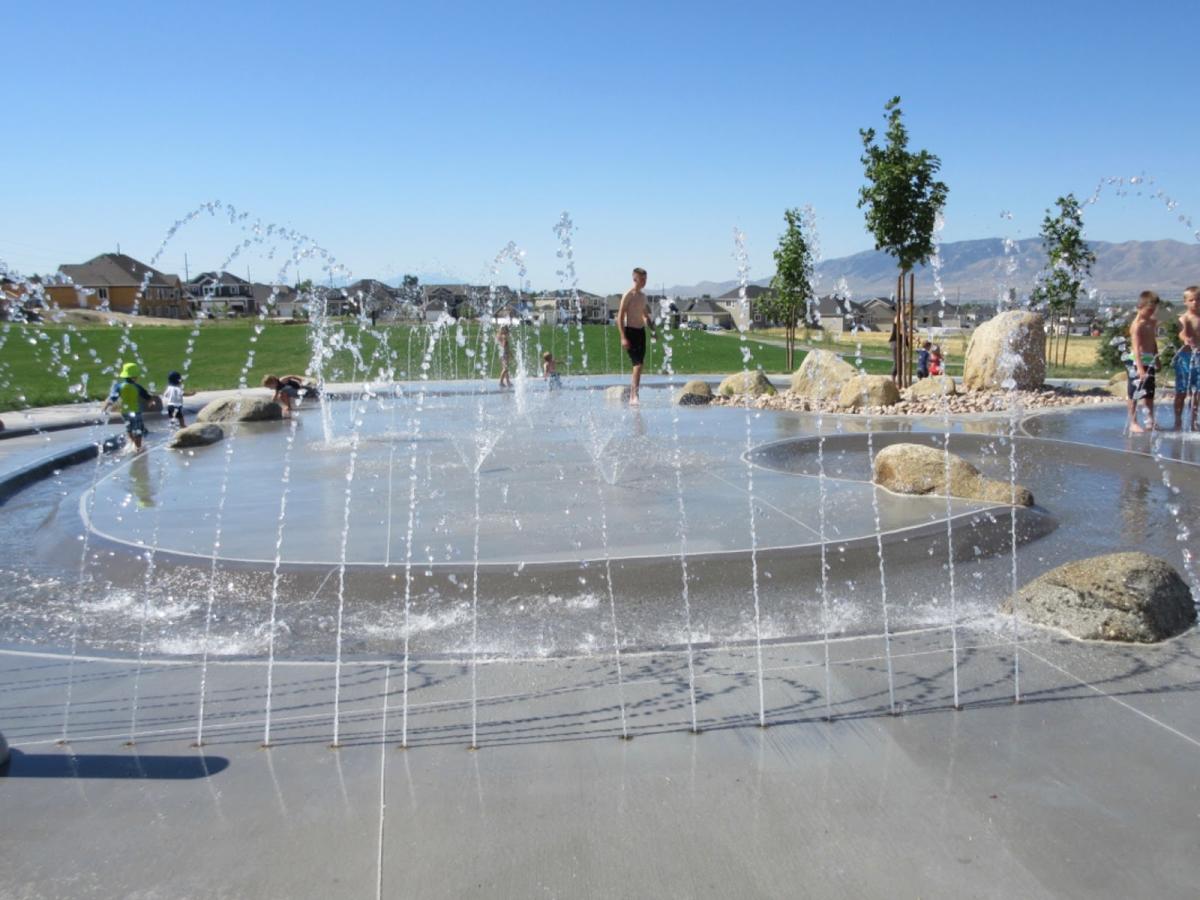 Splash Pad Natalie Ockey
