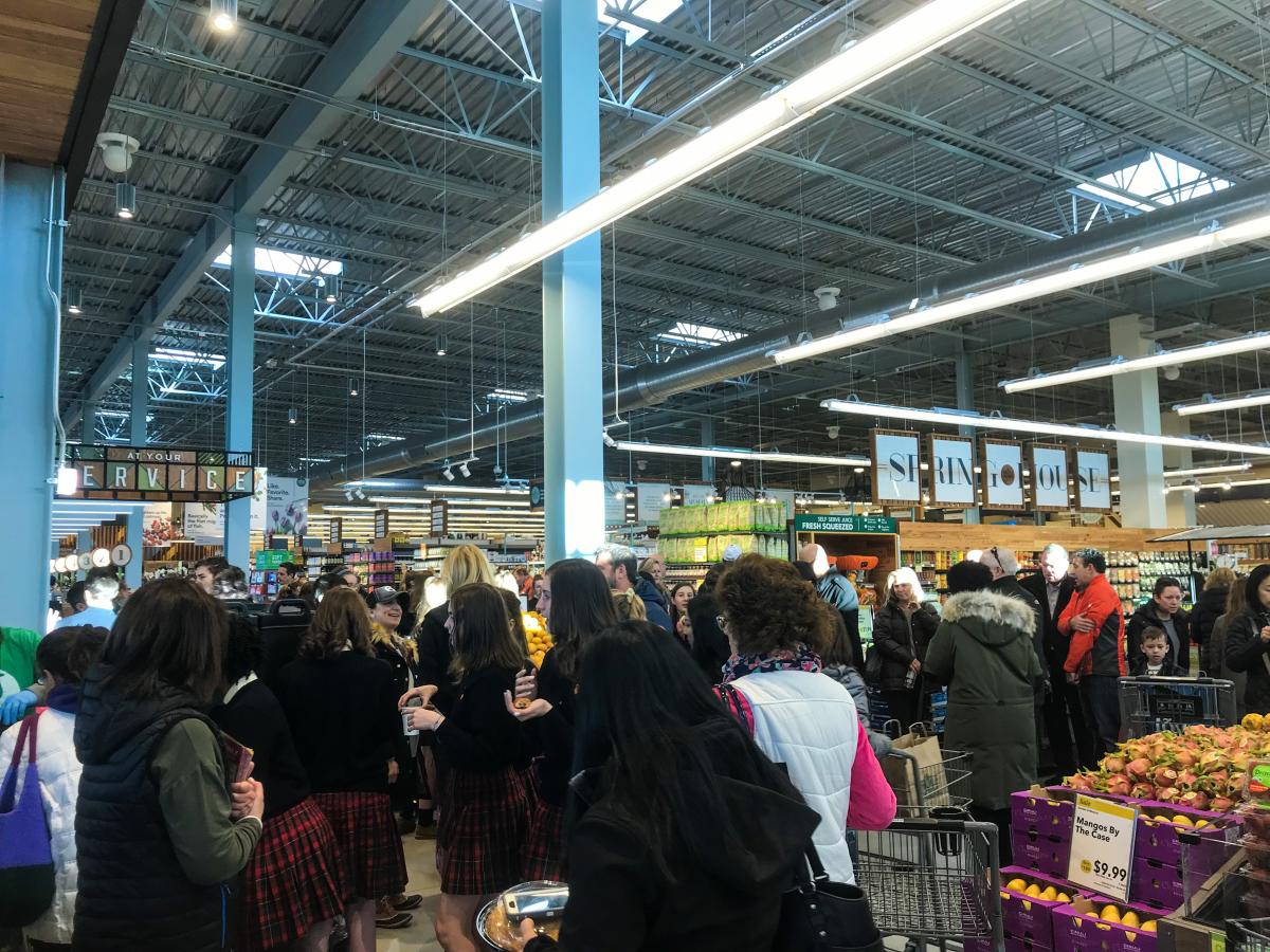 Whole Foods Spring House Crowd