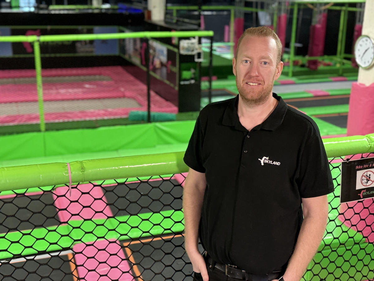 Erik Drøscher Administrativ leder Skyland Trampolinepark AS