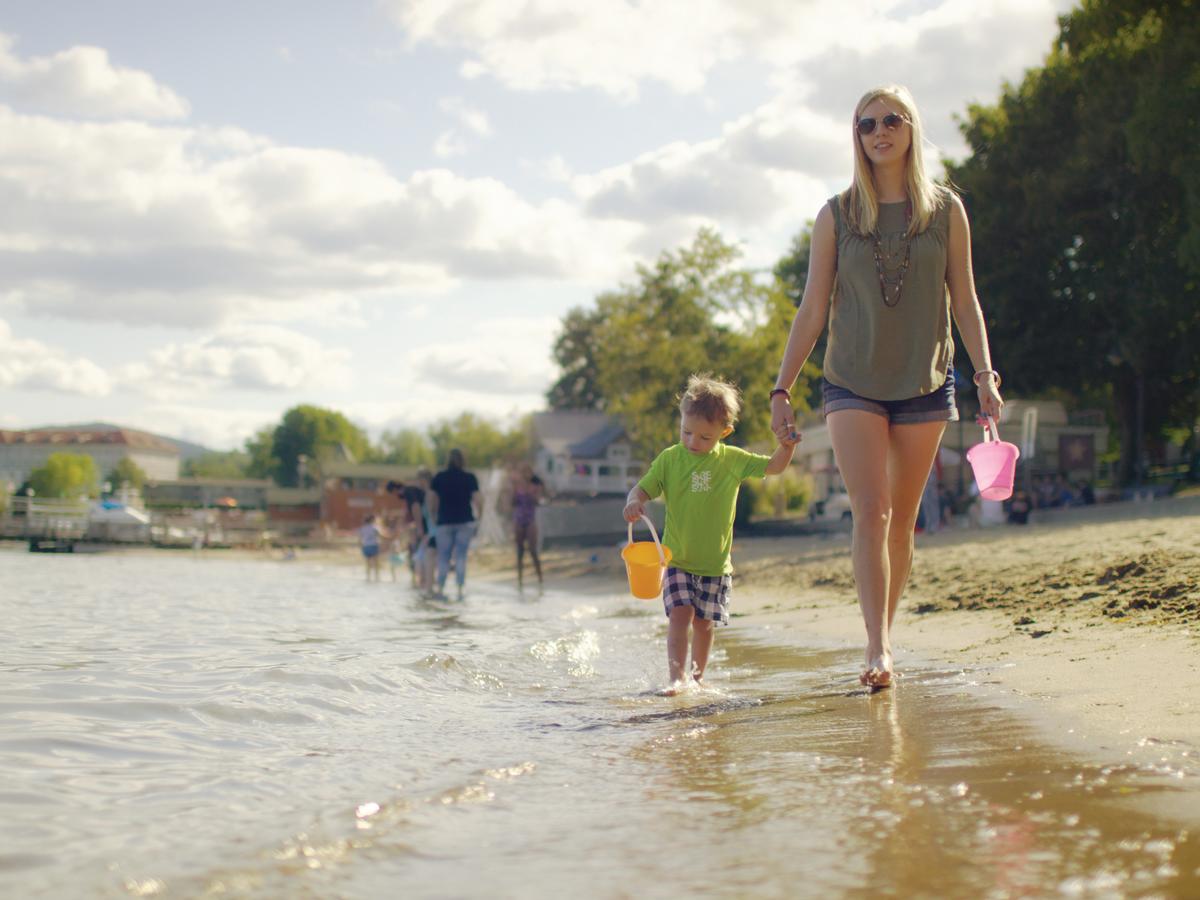 Lake George Area Beach