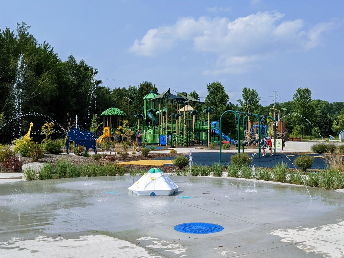 splash pad playground