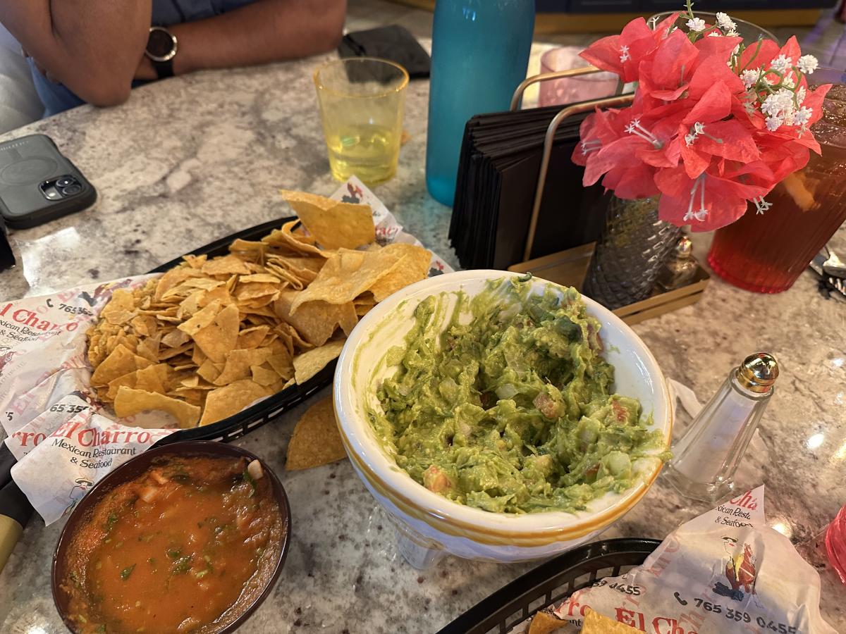 Chips with Salsa and Guacamole